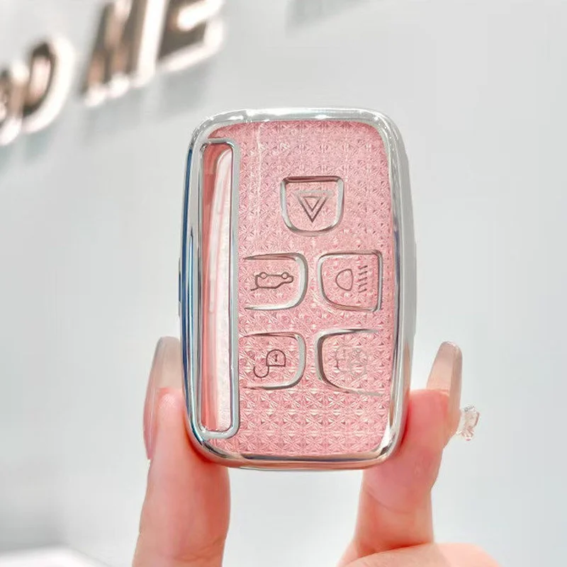 Elegant Women's Car Key Case - Luxury Design Key Cover