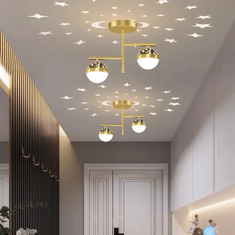 Modern-New-Style-Starry-Sky-Bedside-Chandelier-Decoration-Nordic-Design ...