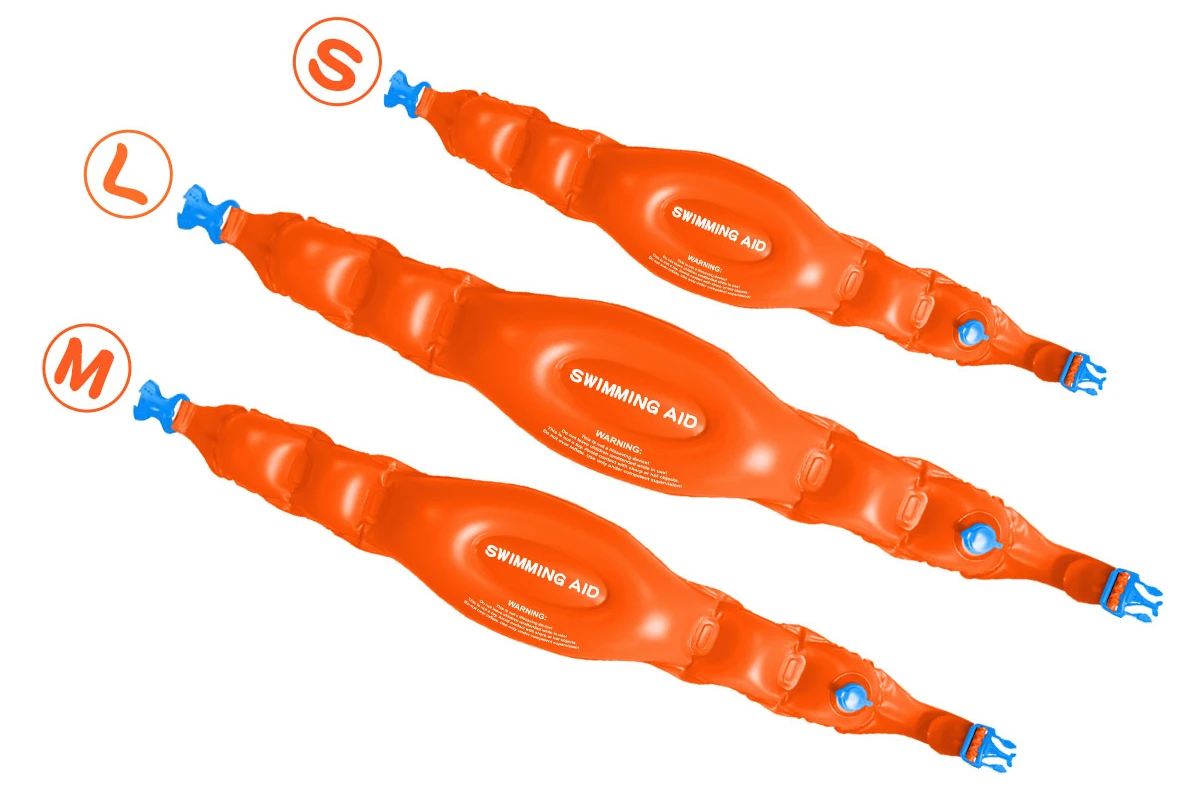 

Children's Swimming Assisted Inflatable Back Float Belt Fast Lifesaving Inflatable Belt Adult Waist Ring Buoy Personal Flotation