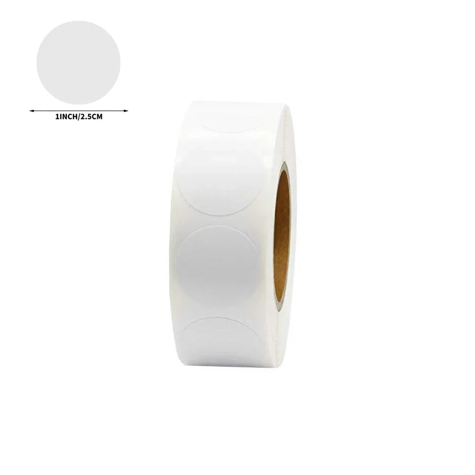 empty white round