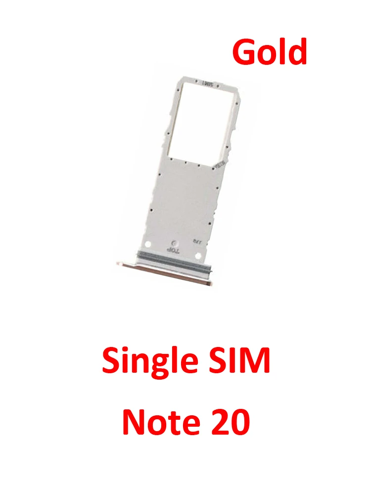 電話 Sim トレイスロットホルダーサムスンギャラクシー注 20 超新 SIM