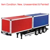 1/14 TOUCAN 2*20ft Container Chassis RC 1/14 Semi Truck Tractor DIY TAMIYAYA Vehicle Car THZH0430 1