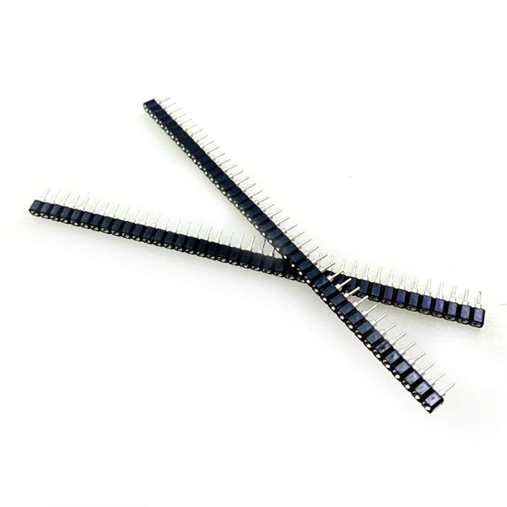 10 un 1x40pin 2.54mm 1x40 pinos 2.54