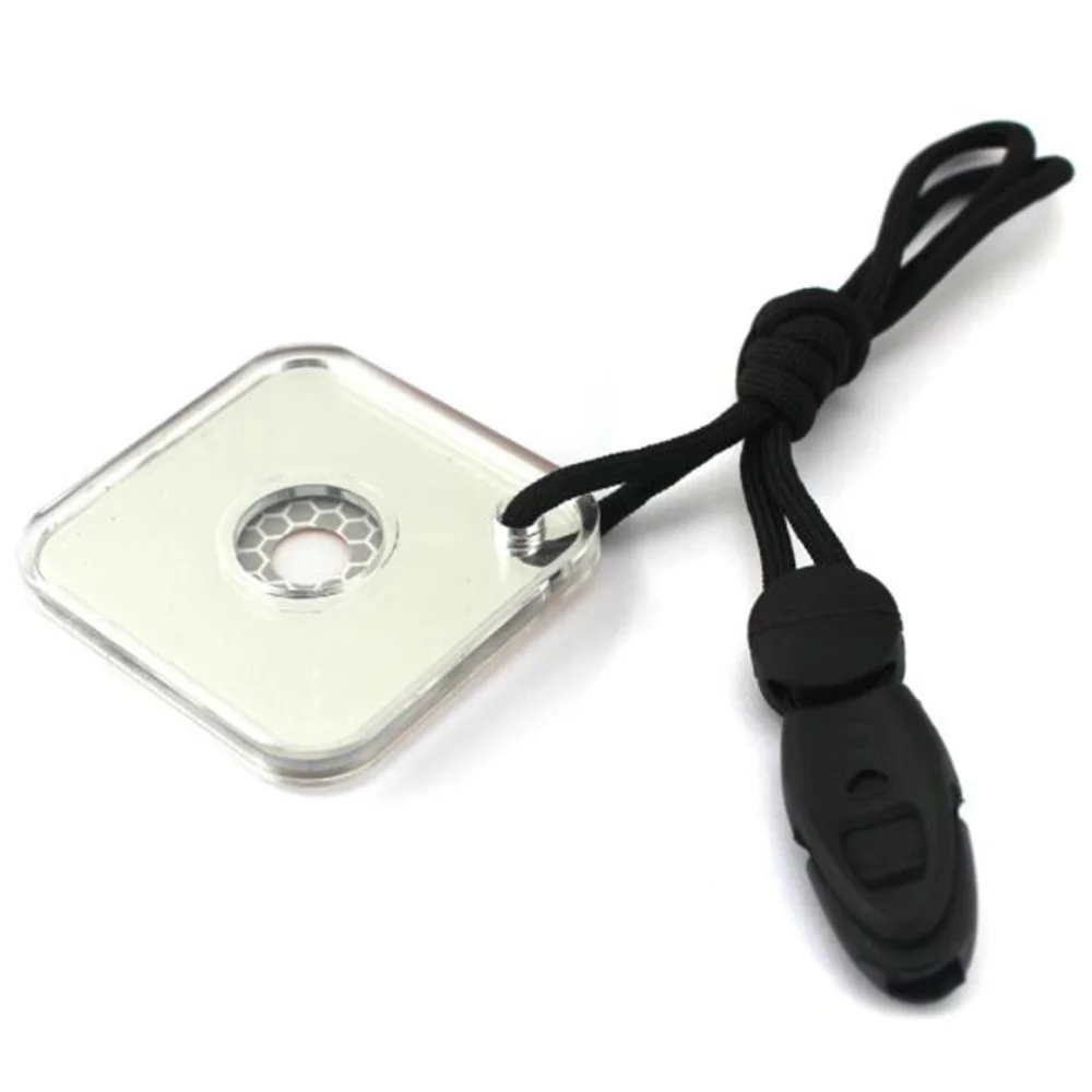 Outdoor Survival Reflective Signal Mirror for Hiking Camping Emergency Practical Daylight Reflective Tool First Aid Supplies 1PC survival tool