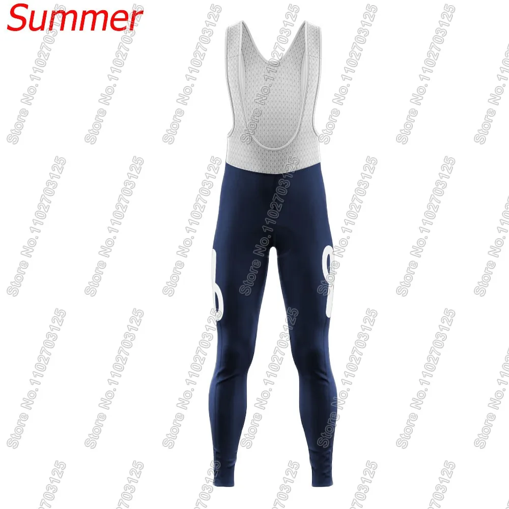 Total Energies Team Cycling Jersey Set France Suit Long Sleeve MTB Bike Road Pants Bib MTB Wear Ropa Ciclismo Maillot