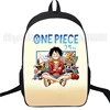 Anime One Piece Students Backpack Luffy Ace Law School Bag Children Boys Girls Shoulder Backpack Four Emperors Satchel 6