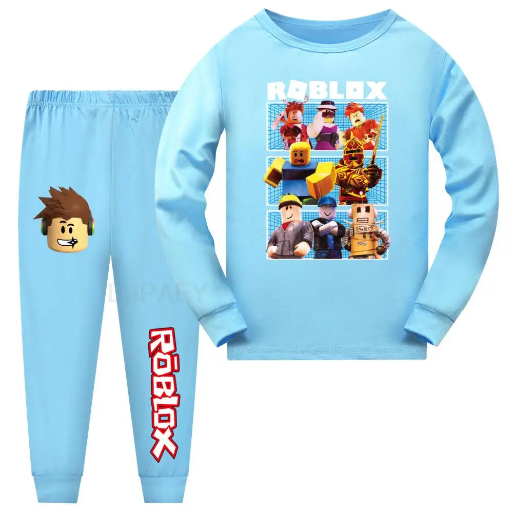 Hot ROBLOX Crianças T-shirt Verão Novo ROBLOX Crianças Roupas de Algodão  Crianças Calças de Manga Curta Terno de Duas Peças - AliExpress