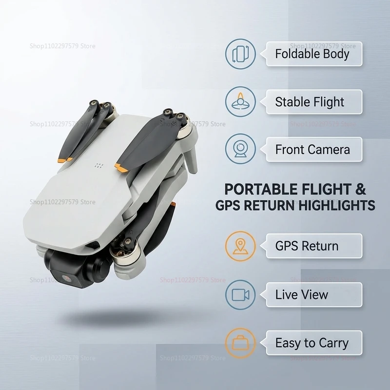 Lunettes VR incluses avec le drone Selfie Poche Aeri 100 FPV offrant une vue immersive