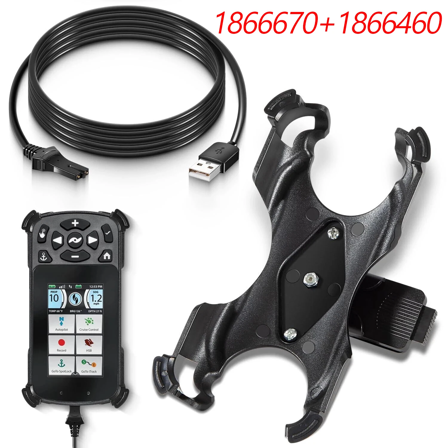18664601866670forMinnKotaRemoteChargingCable&HoldingCradleHolderCompatiblewithMinnKota1866550,1866650,1866350-AliExpress