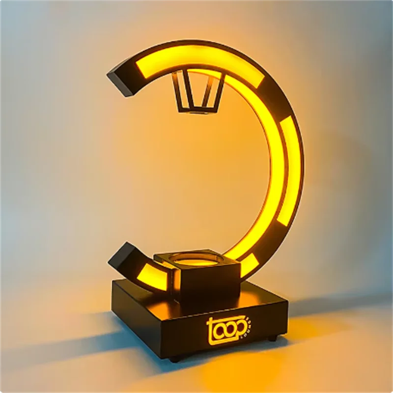 Metal Frame Bar Rechargeable Bottle Service Display Glow Gold LED Flashing Champagne Holder Ace of Spade Bottle Presenter