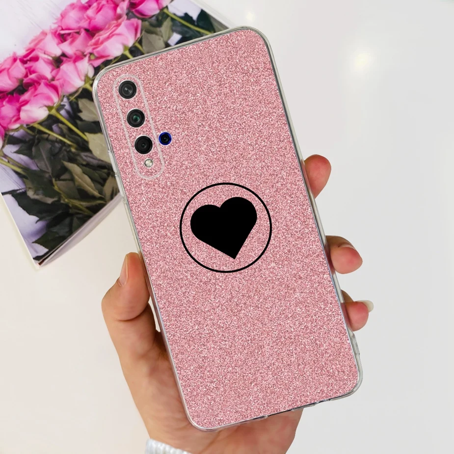 Stylish Painted Clear Silicone Phone Case Cover - Soft s Design