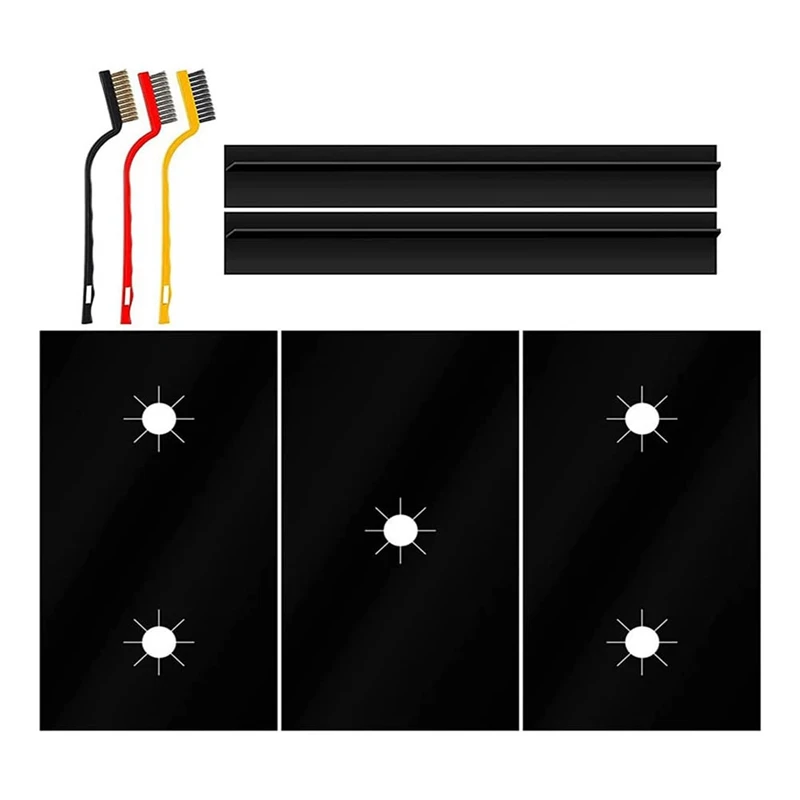 

Крышки для горелок BMBY-стандартная газовая плита, 3 антипригарных крышки для газовых горелок