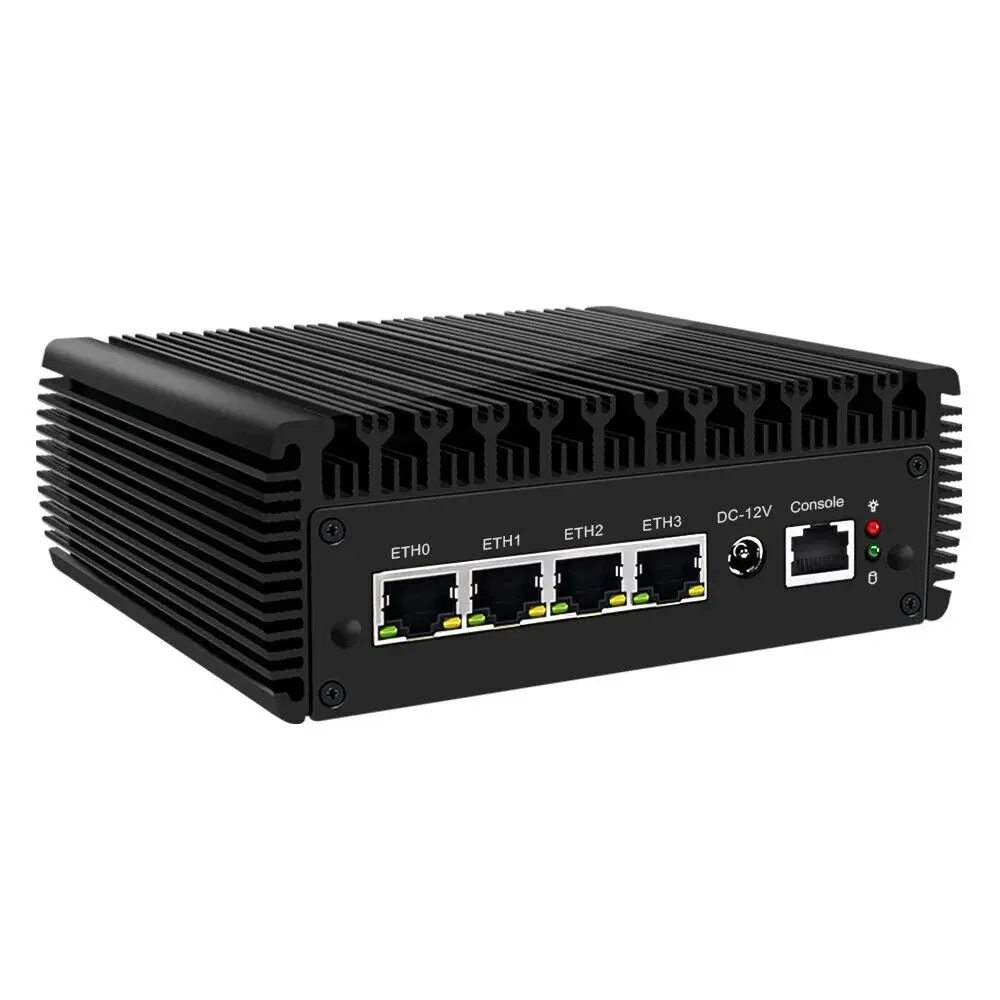 

Wholesale Price Router 4 2.5G Network Server Mini PC Industrial Rugged Computer