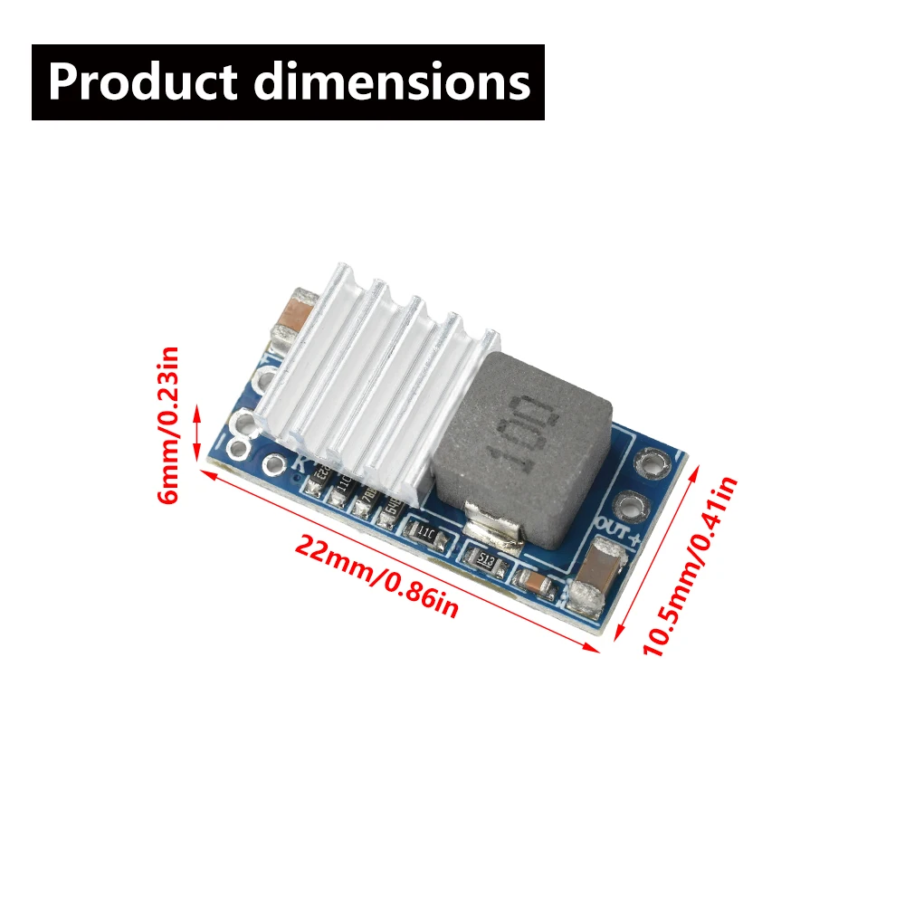 Module Boost 3.3V/5V/9V/12V 6A pour Drone Pièces Détachées