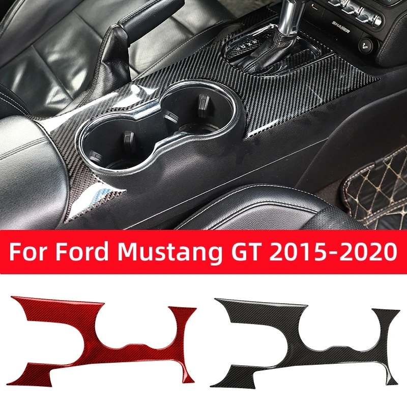 Pannello Copertura Cambio In Fibra Di Carbonio Per Ford Mustang 2014-2018: Adesivo Interno Per Personalizzare La Tua Auto