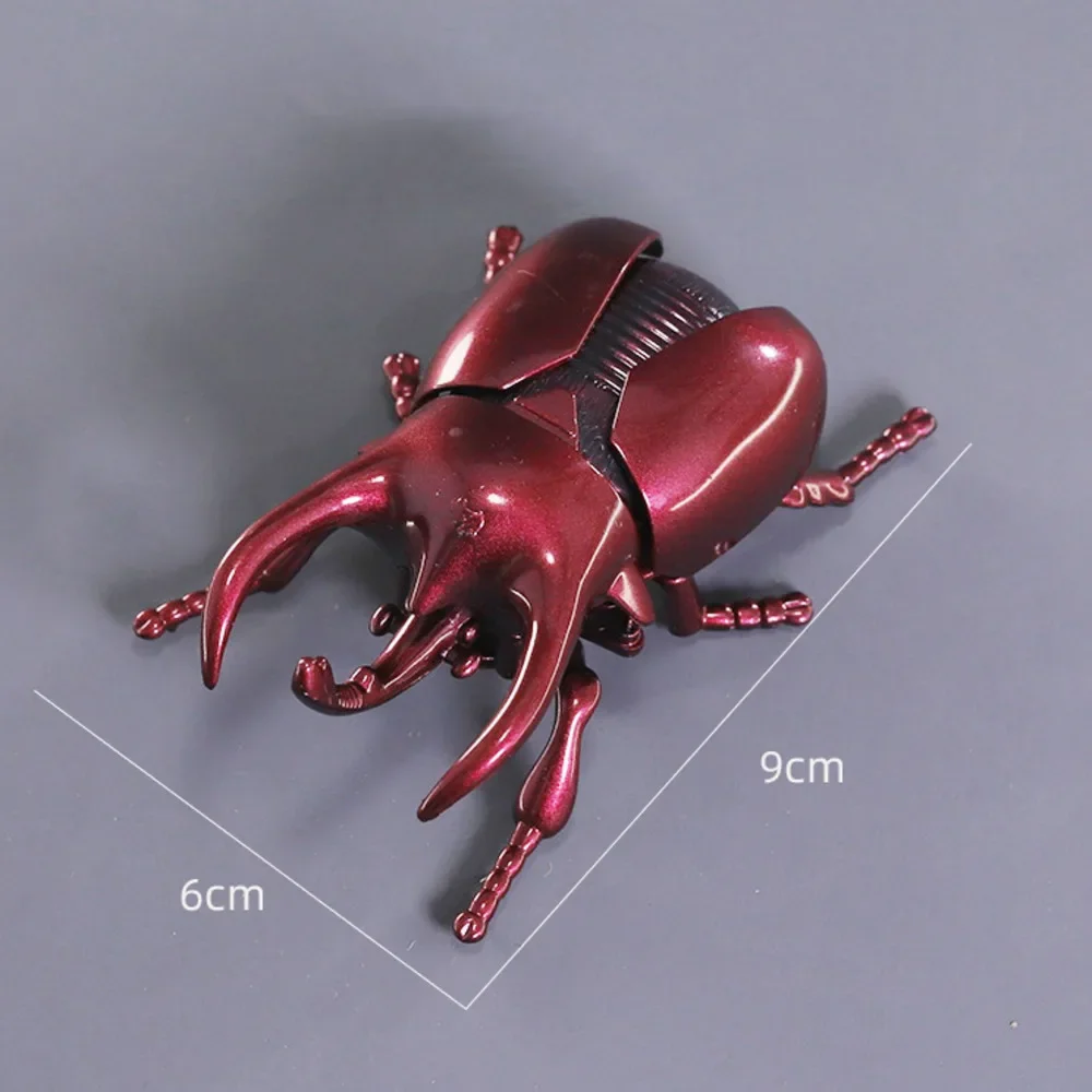 Educational Wind-Up Unicorn Beetle Toy for Kids Boy Baby Crawling Insect Toy for Enlightenment Simulation and Fun Gifts electric crawling toy