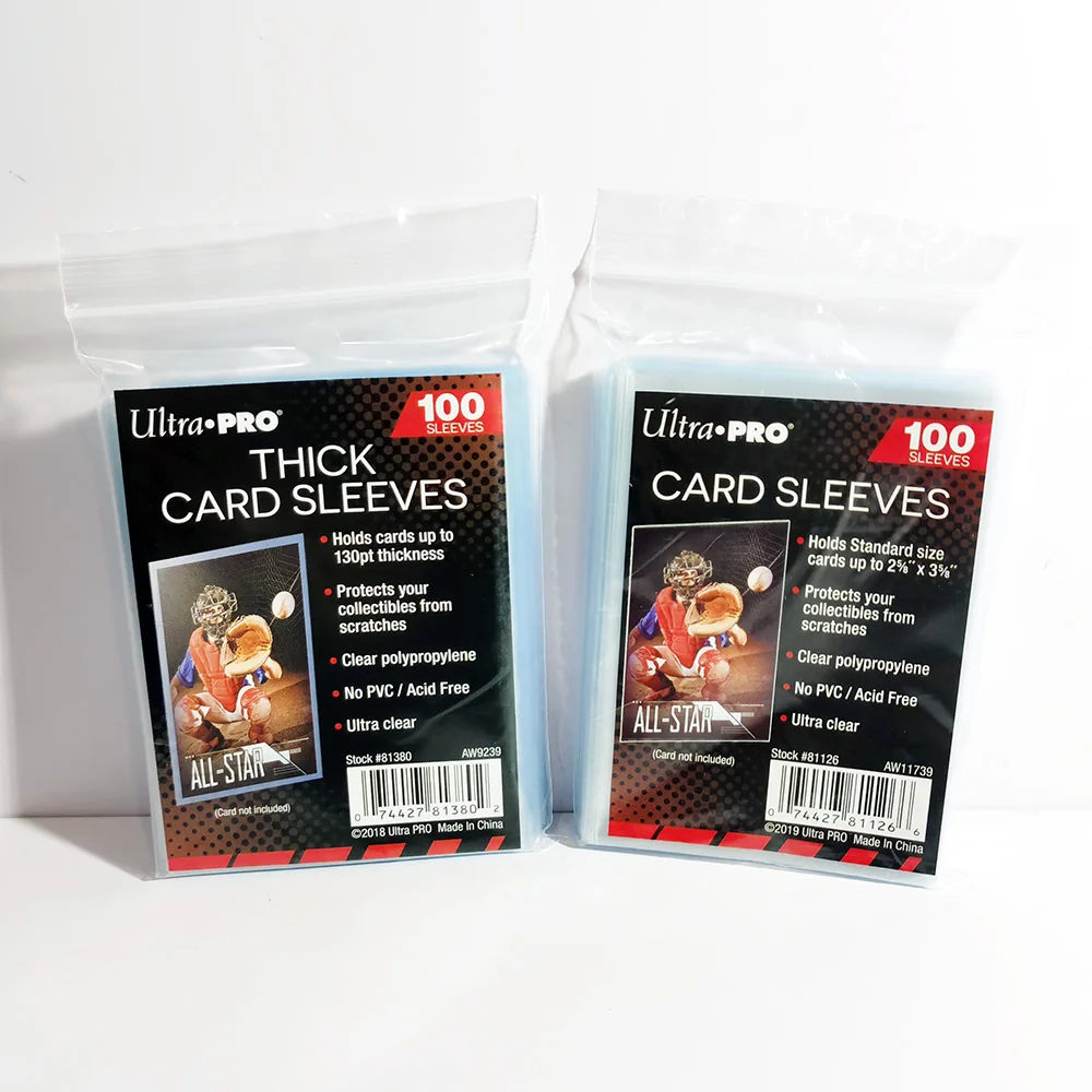 Ultra Pro Card Sleeve - Thick - 100pk - Sports Fan Shop