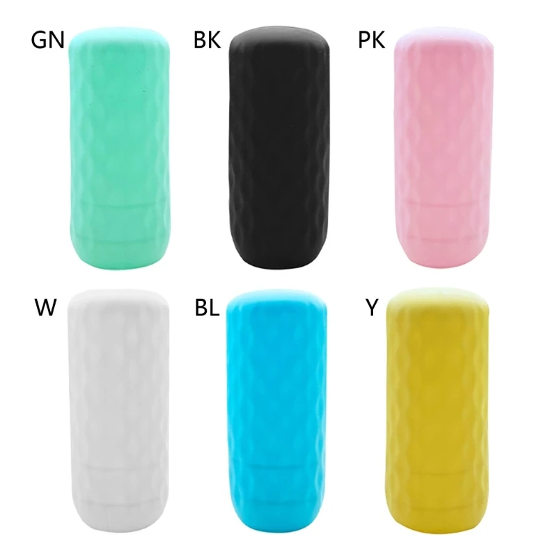 

Silicone Travel Bottle Covers for Leak Proofing Toiletries Elastic Sleeves E9LD