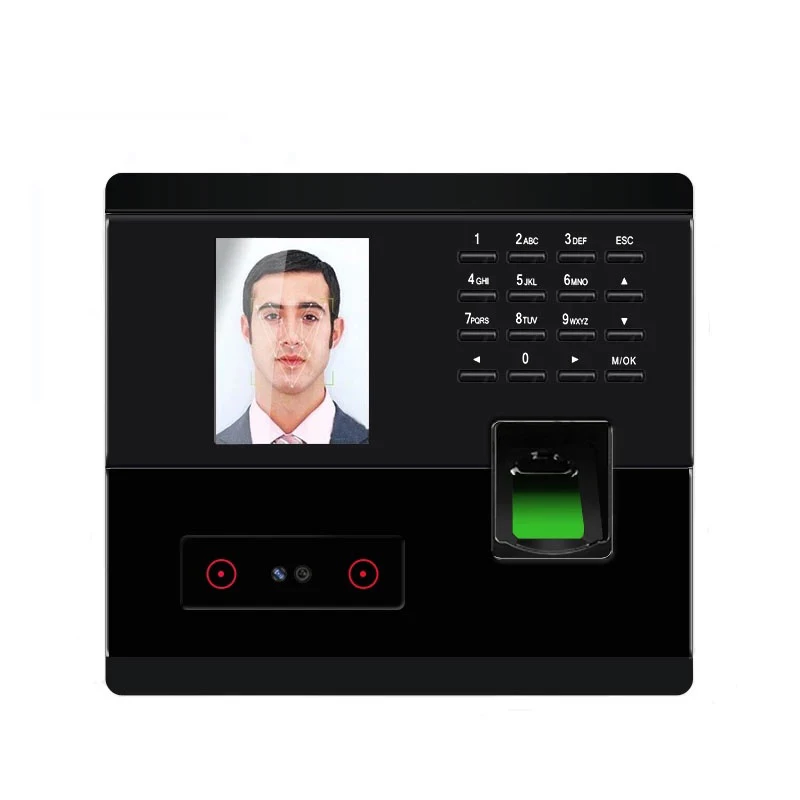 

Linux USB Biometric Fingerprint Face Recognition Time Attendance and access control Machine Login Time Clcok Use Electric Lock