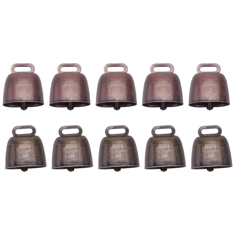 6 Pcs Metal Cow Bell, Cowbell Retro Bell for Horse Sheep Grazing Copper, Cow  Bells Noise Makers - AliExpress