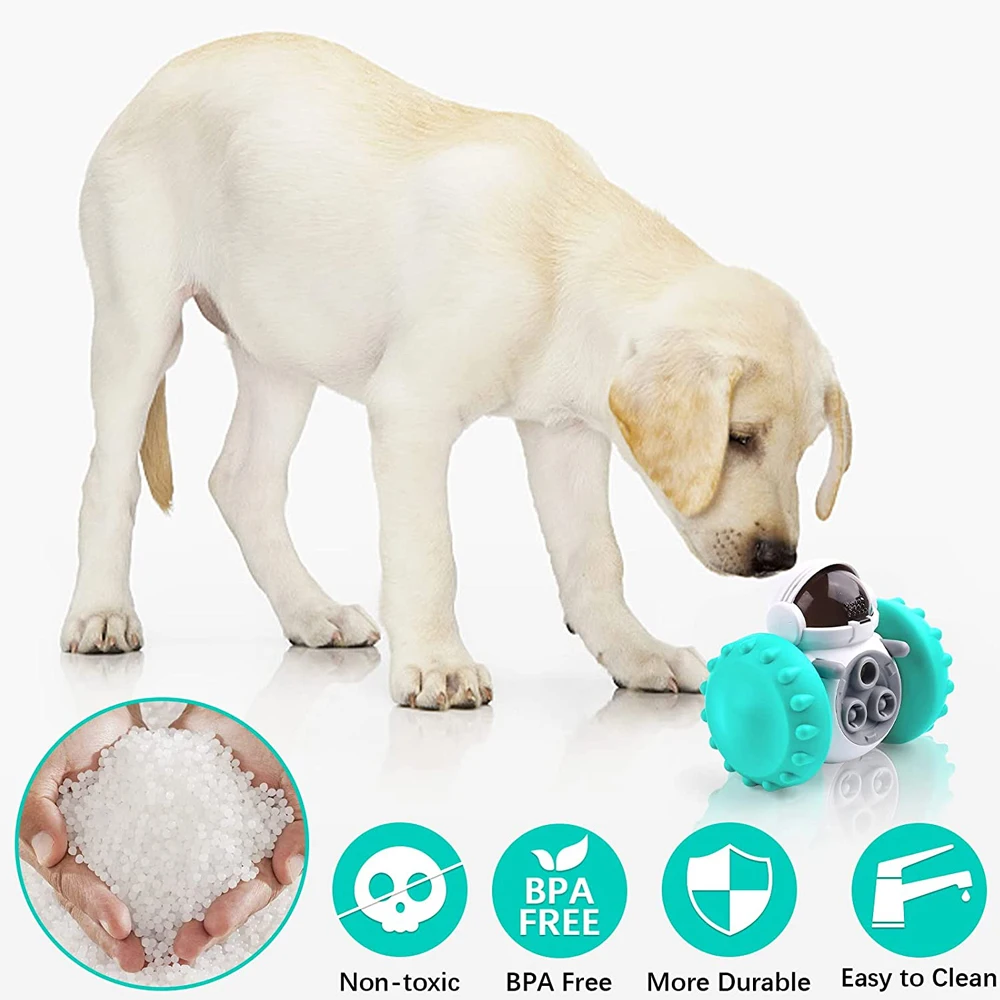 Dog Feeder,Pet Cat Dry Food Dispenser,IQ Training Dog Treat Dispenser with  Button-Dog Treat Interactive Memory Training Toy - AliExpress