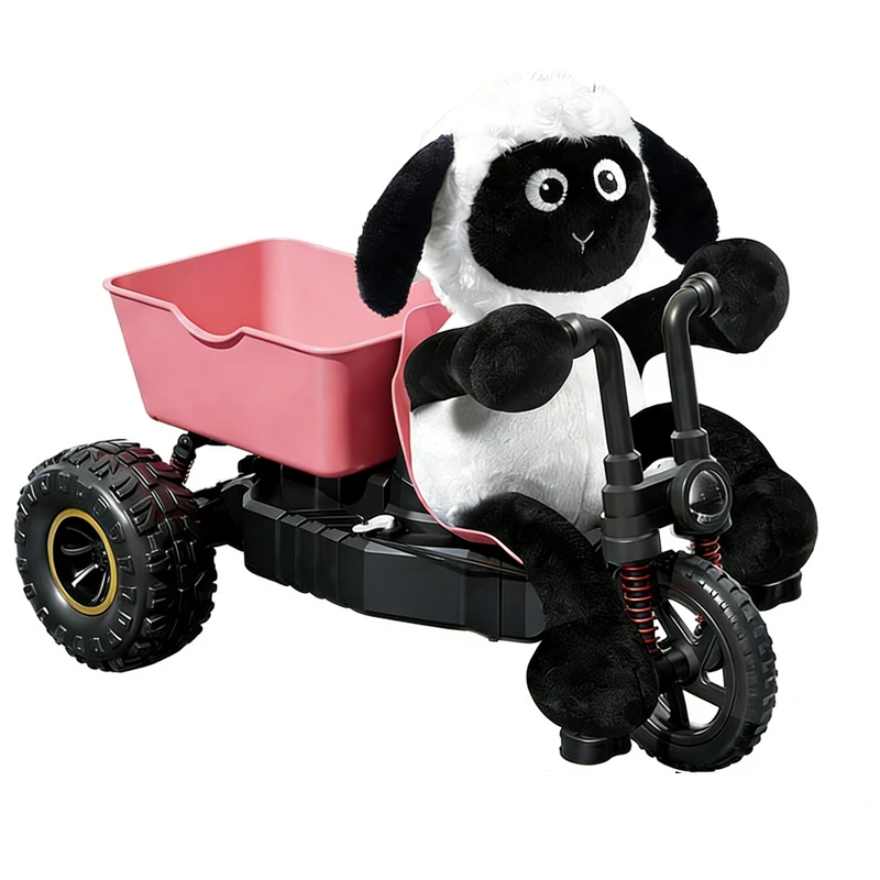 Voiture RC Lamb Tricycle Drift Haute Vitesse - Rose/Vert