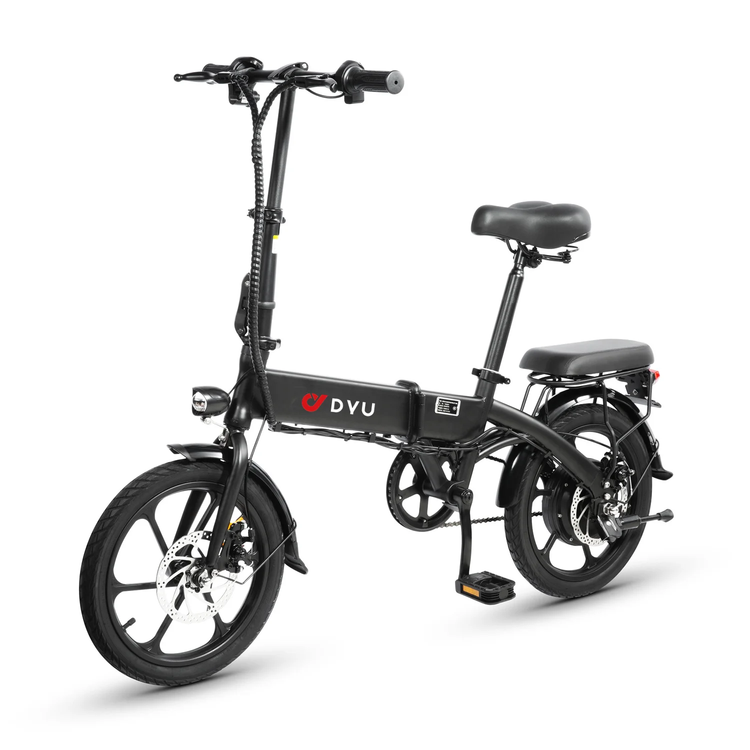 Mini DYU 250w A1F 36v Electric Bike Adult Bicycle 16 Inch City Ebike Folding Power Road City Battery E-Bike Electric Bicycle