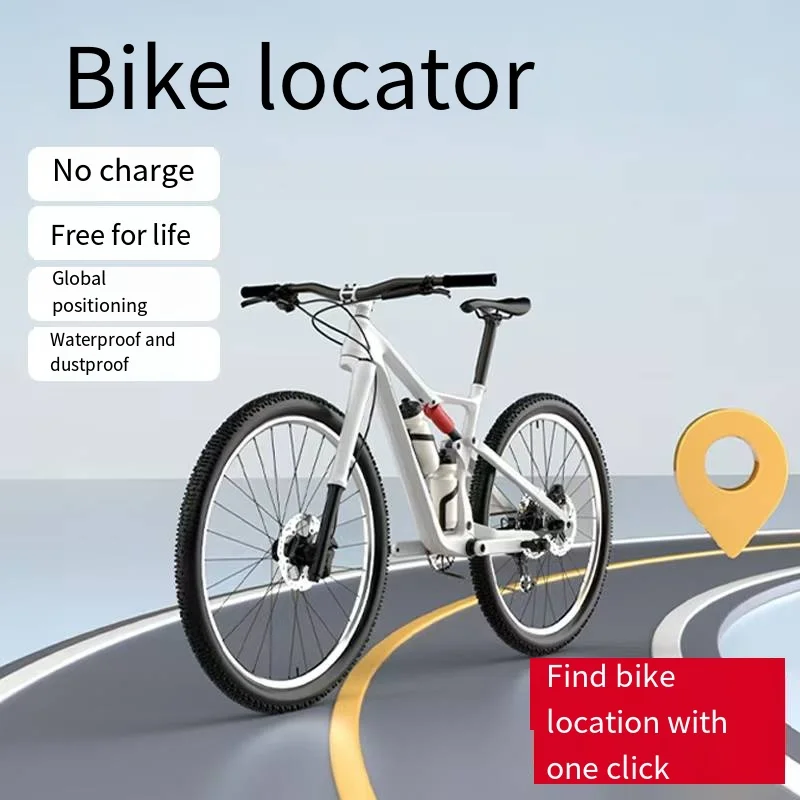Bicycle locator GPS, anti-theft lock road car to prevent loss