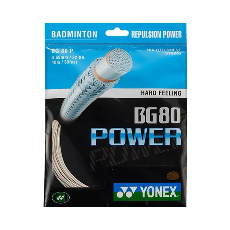 Description Picture 6 of itemYONEX Badminton Racket String BG80 Power Endurance High Elastic Professional Training Competition Badminton String 0.68mm