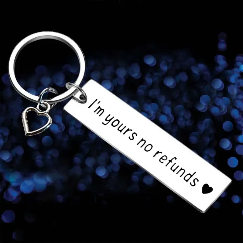 

Cute Funny Valentines Day Gifts Keychain Boyfriend Girlfriend Anniversary Birthday Key Chain Pendant Couple Wedding gift