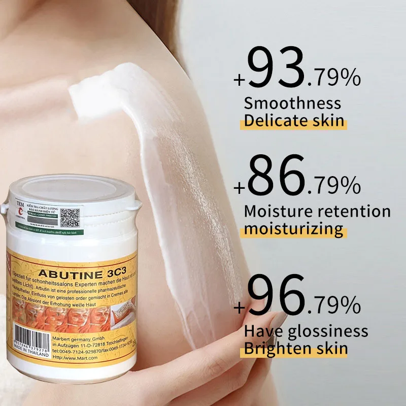 250g Brighten and Smooth Skin Whiter Body Lotion Abutine 3c3 Whitening Body Reduce Dark Skin Blemishes, Moisturize Cream 2