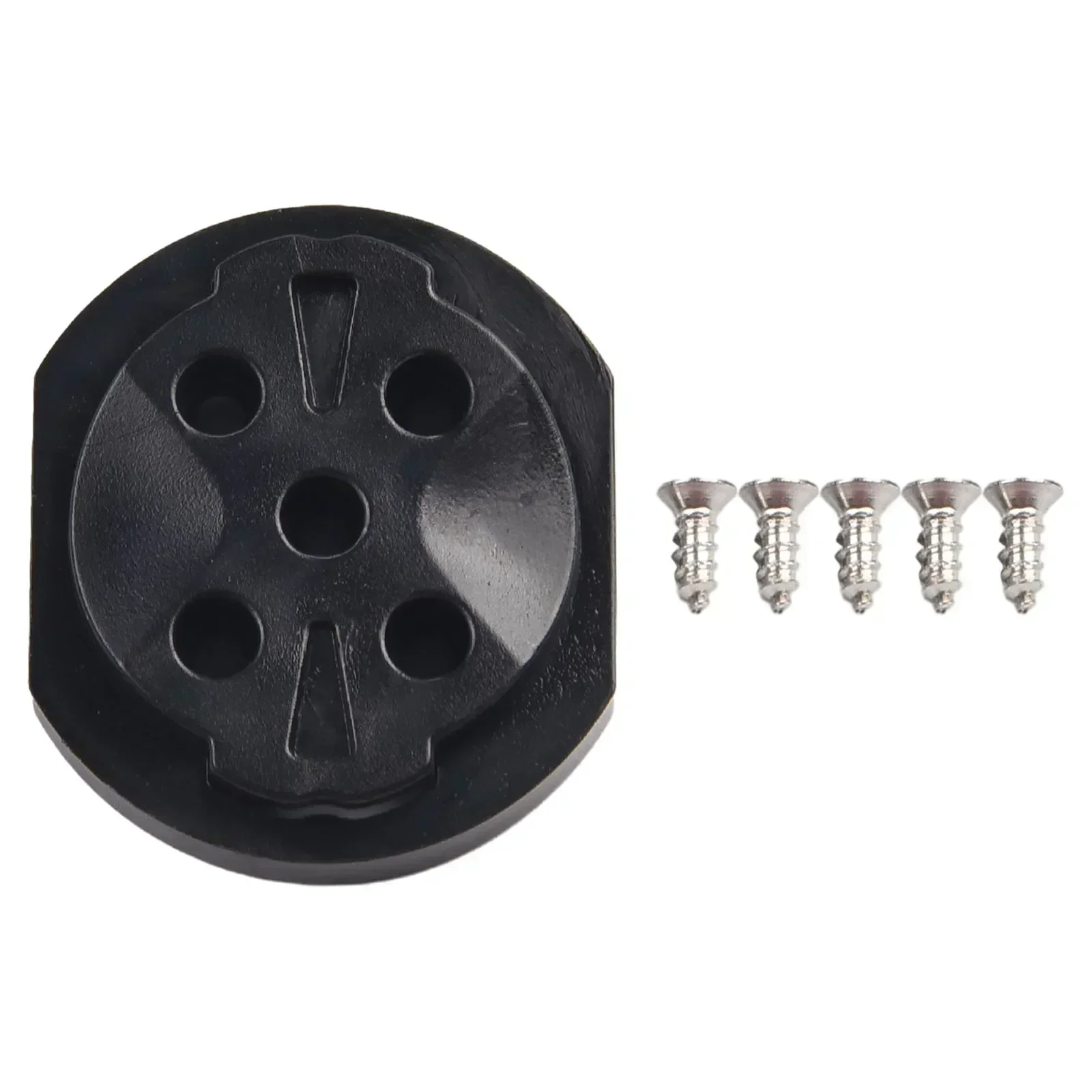 Support Base Fixe Pour Ordinateur Vélo Garmin – Pièce De Rechange Siège Mâle – Plastique Noir Léger (5 G) – Installation Facile