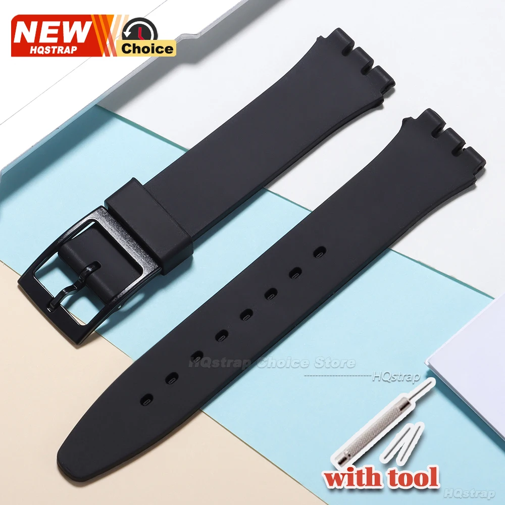 Vibrant Silicone Sport Strap - Waterproof Rubber Wristband with Tool