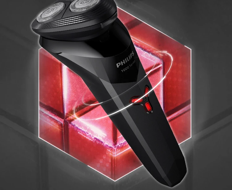 Philips S1113 Electric Shaver - USB Rechargeable Stainless Steel Razor with PowerCut Blades
