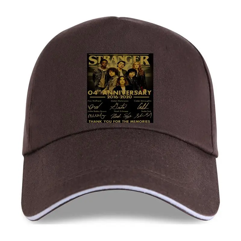 thumbnail image 1 of new cap hat 04th Anniversary 2021 2021 Thank You for The Memories Signature Stranger Lovers Things Fan Movie Baseball Cap(2), 1 of 5