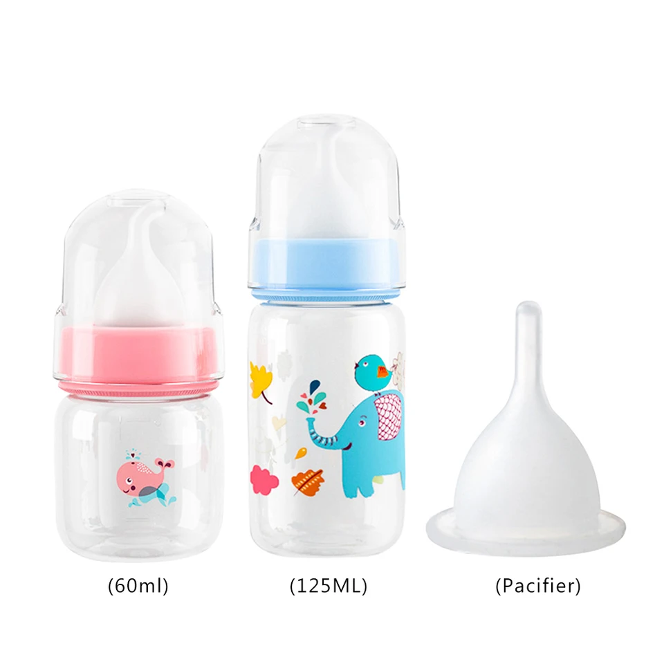 Mini Pet Feeding Bottle Cute Design for Kittens Puppies