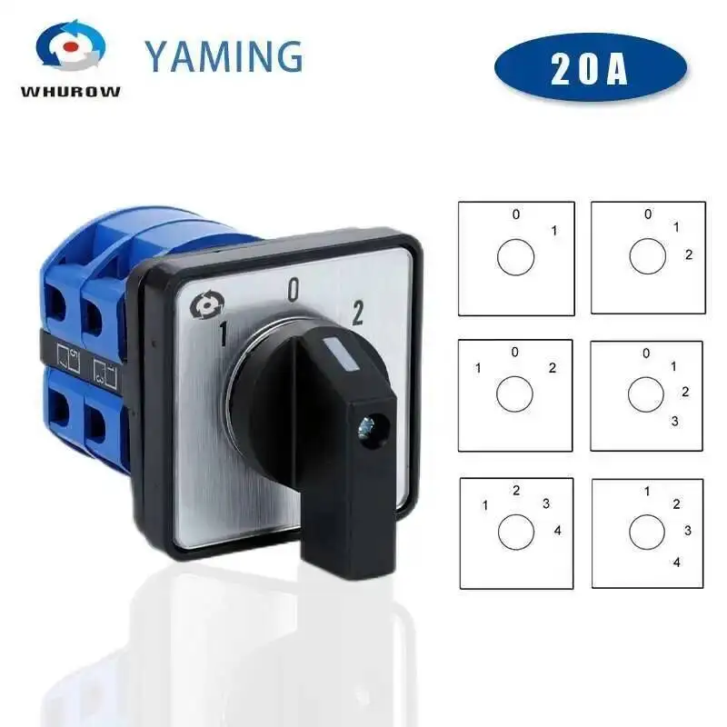 KLVN YMW26-63A Series LW26 690V Silver Contact Control Power 1-6 P  Amazon.com: ONECMN YMW26-63A Series LW26 690V Silver Control Power 1-6 Poles 2/3 Posi