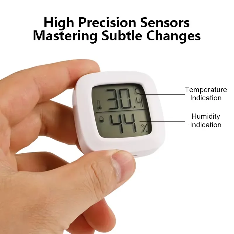 Digital Thermometer Hygrometer Room Temperature Gauge Humidity Meter