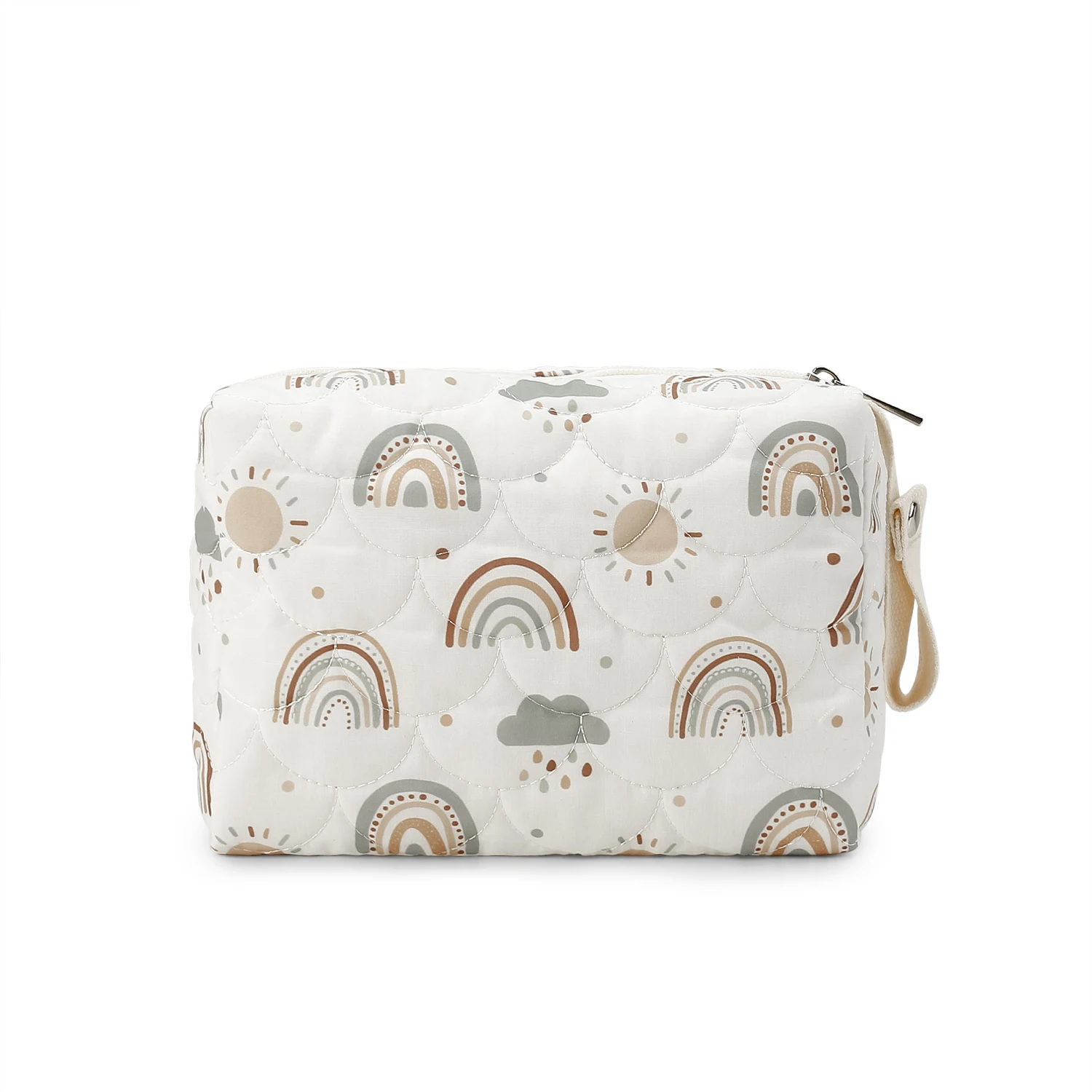 Borsa fasciatoio con stampa animalier, organizer da viaggio per mamma e bambino, leggera, multiuso, da appendere - immagine 5