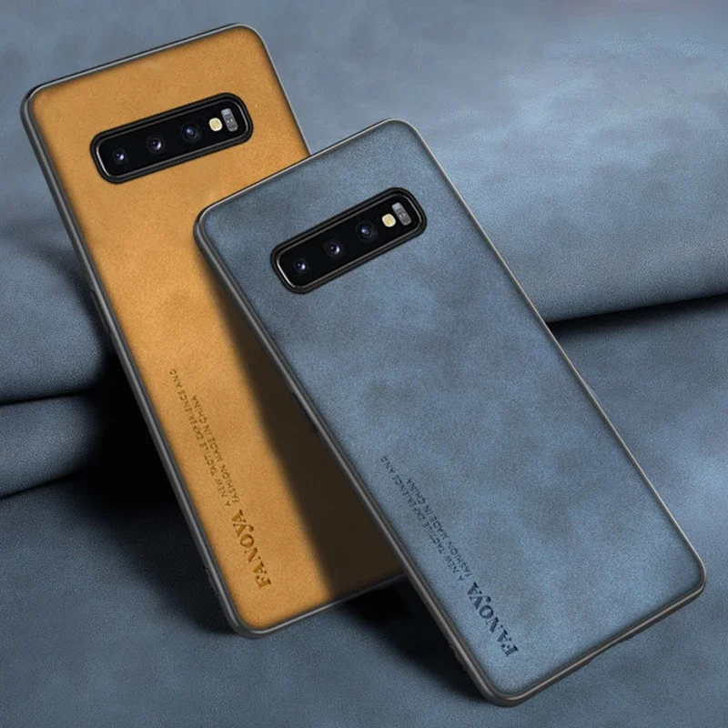 Custodia In Pelle Pu Di Lusso Per Samsung Galaxy S10 Plus S10 5G Note 10 Plus Cover Custodia In Silicone Per Samsung Note 20 Ultra Coque