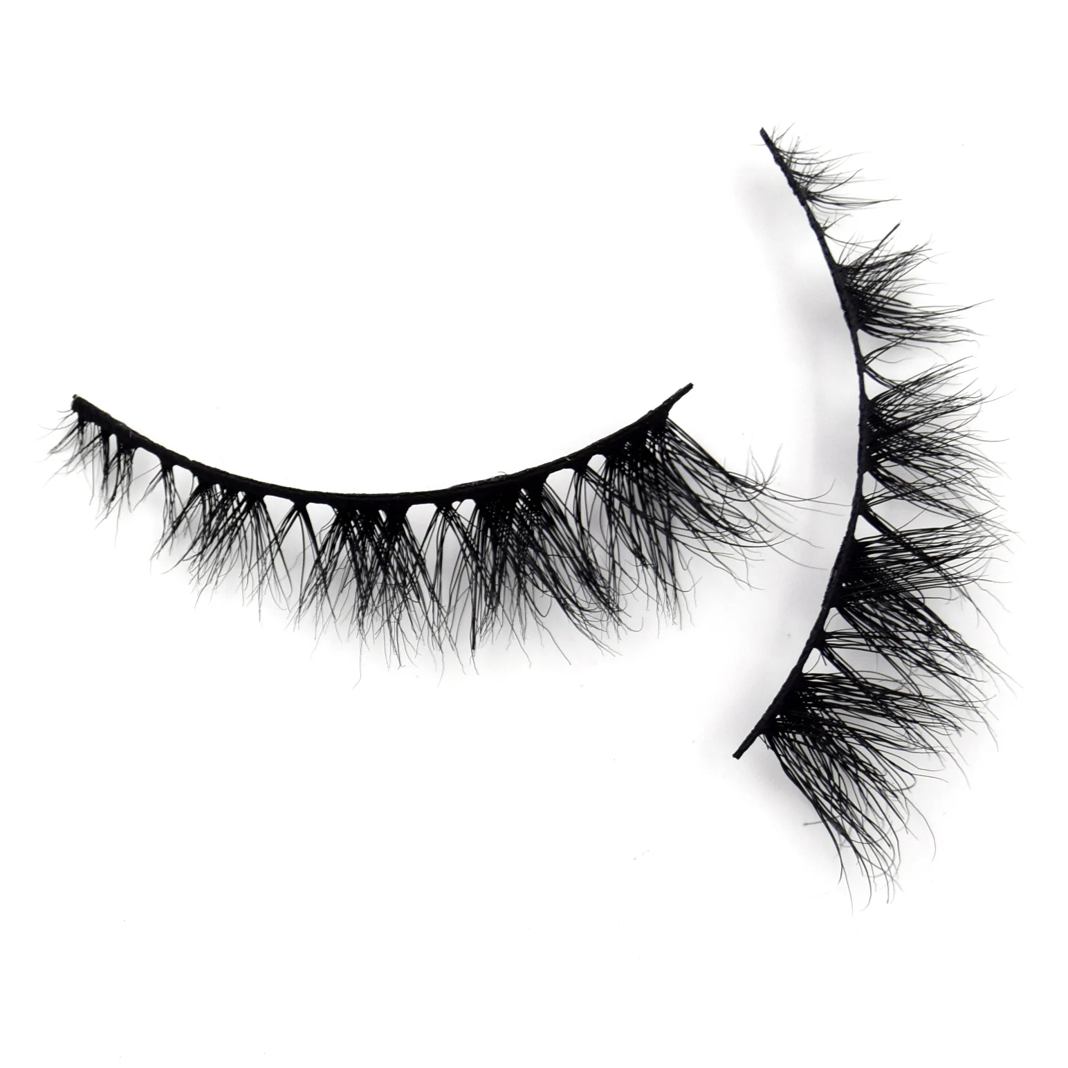 G13 Mink Lashes Fluffy Flare Eyelashes 3D Mink Lashes Fake Eyelash Winged Look Full Strip Lashes Soft False Eyelash Makeup Lash