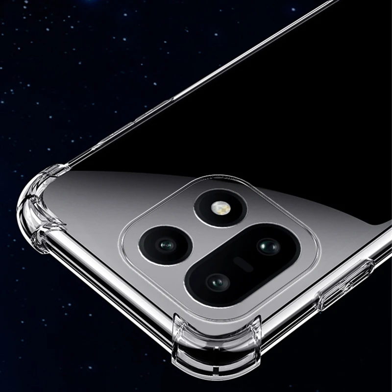 Clear Silicone Case - Transparent Protective Phone Cover