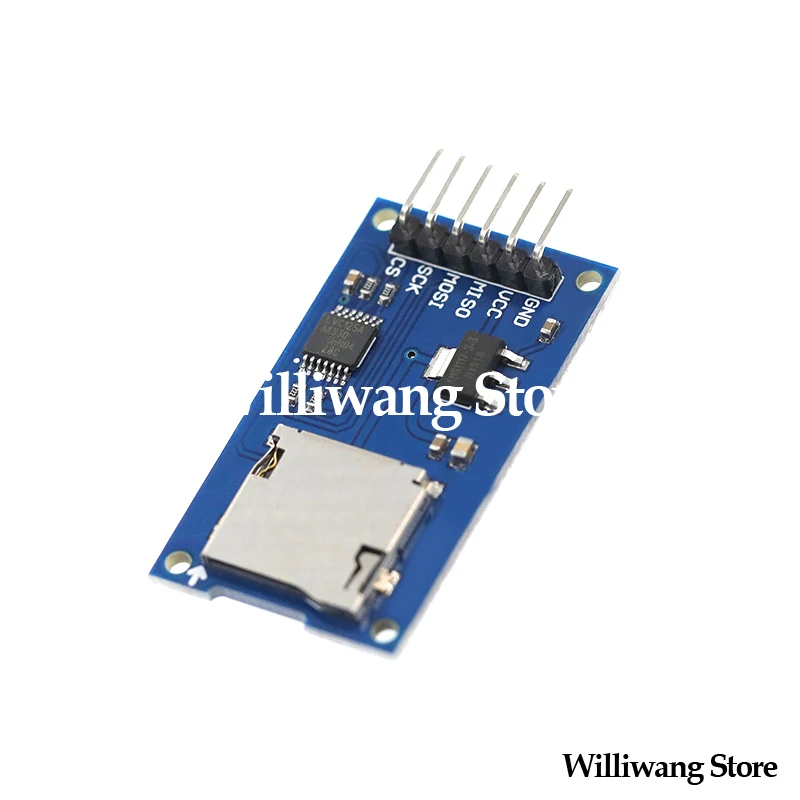10PCS NEW Micro SD Card Module SPI interface TF Card Reader With Level Conversion Chip Power Module