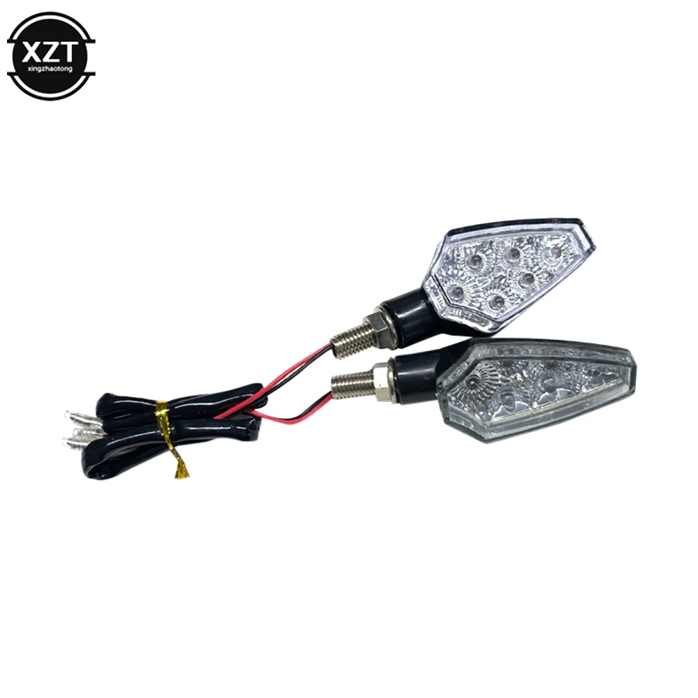 

1 Pair Universal Motorcycle Led Turn Signals Turning Indicator Lights Blinkers Flashers Led Lamp Accessories