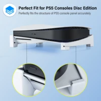 Desktop Bracket for PS5 Console Horizontal Game Console Cooling Base Stand for PlayStation 5 Disc & Digital Editions Accessories - Image 2