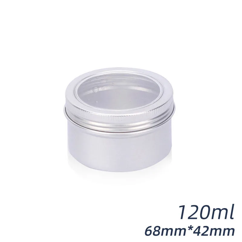 10 Pack Tin Cans Screw Top Round Metal Lip Balm Tins Containers