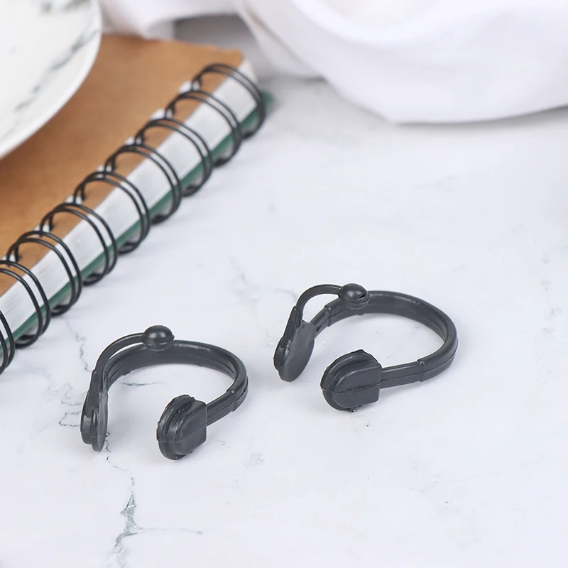5Pcs 1/12 Doll House Decor Headphone Wireless Earphone For 30cm Doll Miniature Headset Model Kids Gift Dollhouse Accessories 4