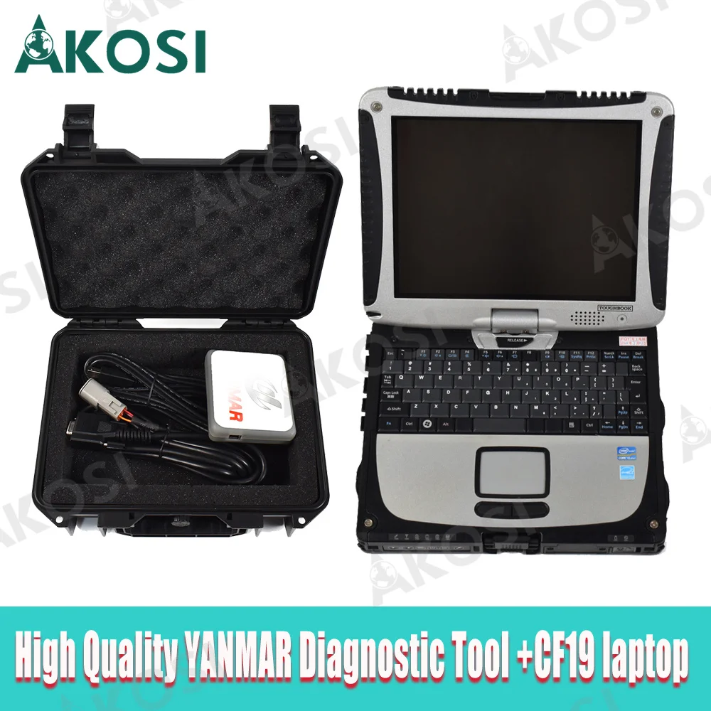 

Diesel engine For Yanmar For Yanmar excavator tractor marine generator diagnostic tool +CF19 laptop