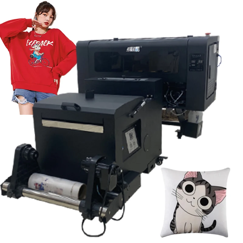 

Hot Sale PET Film A3 30cm Transfer Shaking Powder CMYK For T-shirt Clothes Textile Fabric Thermal Printer DTF Printer