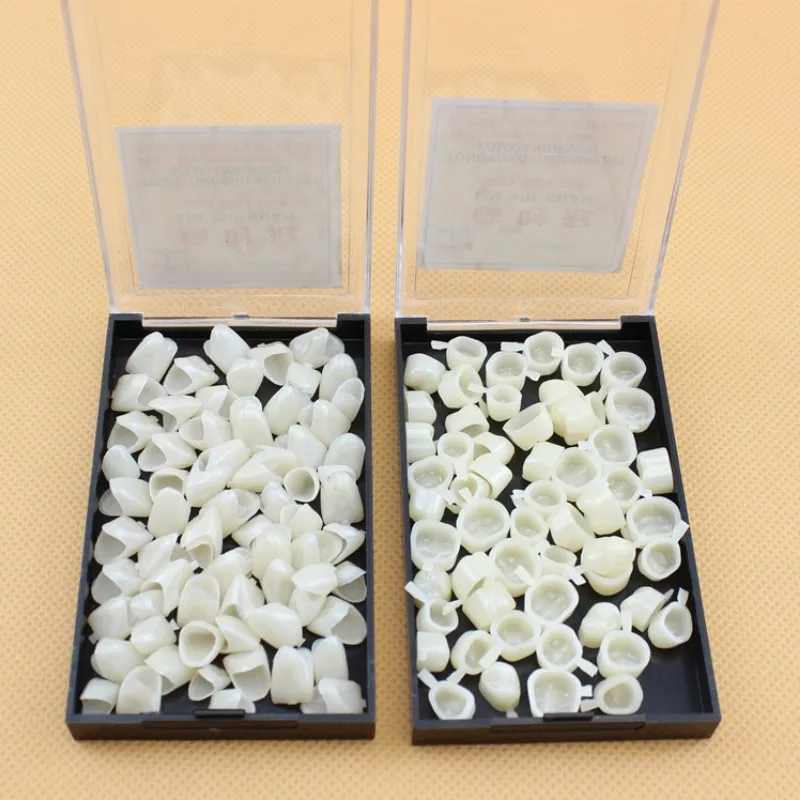 Corone Dentali Resina Corone Dentali Realistiche Porcellana Denti Temporanei Corona Denti Orali Sbiancamento Corona Molare Anteriore